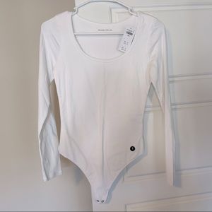 Abercrombie & Fitch white bodysuit